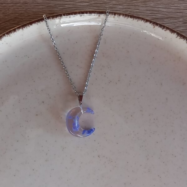 Collar Cielo con forma de luna