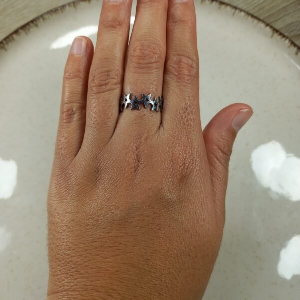 Anillo estrella continua.