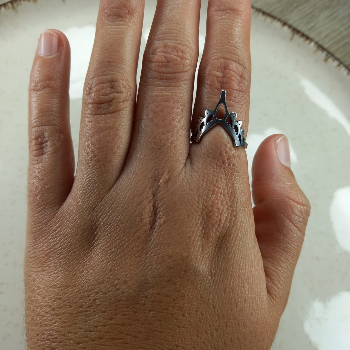 Anillo Pico Indu Hueco