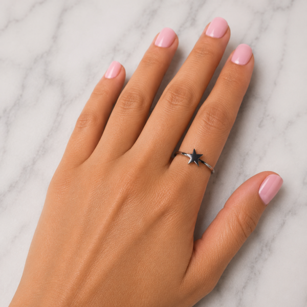 Anillo Aplique Estrella