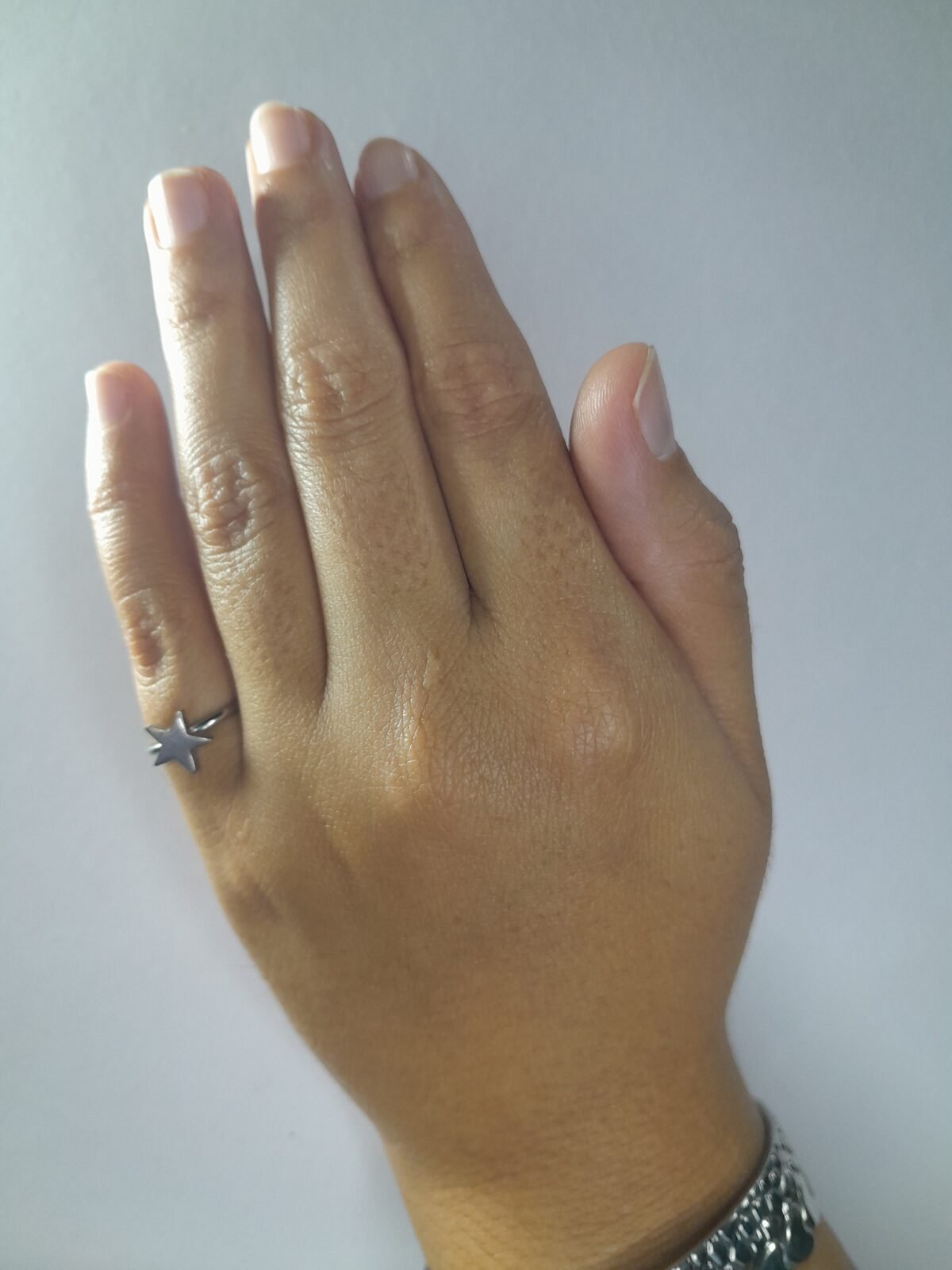 Anillo Aplique Estrella - Midi