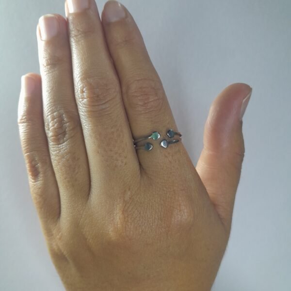 Anillo Cuatro Corazones