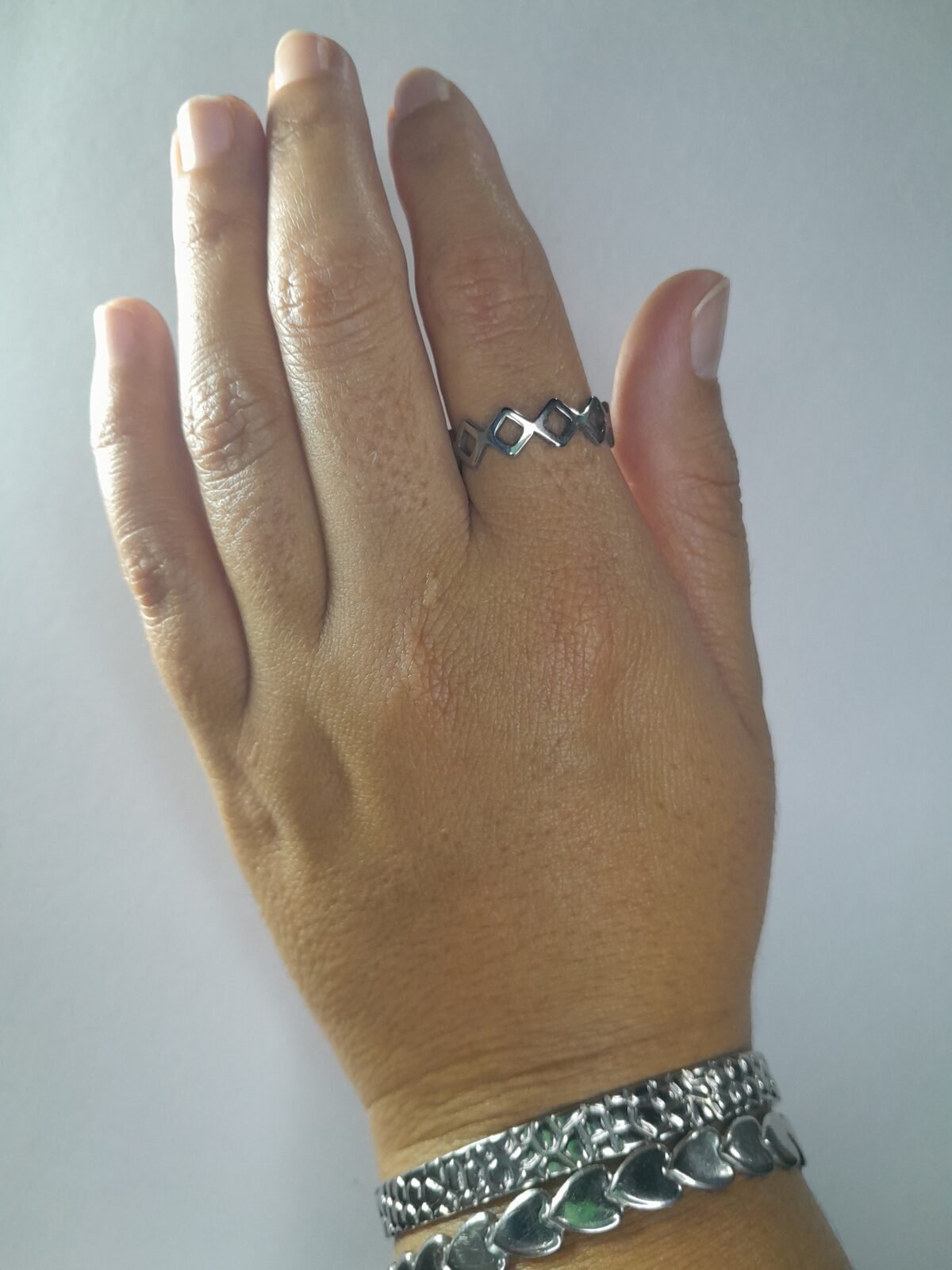 Anillo Rombo Continuo