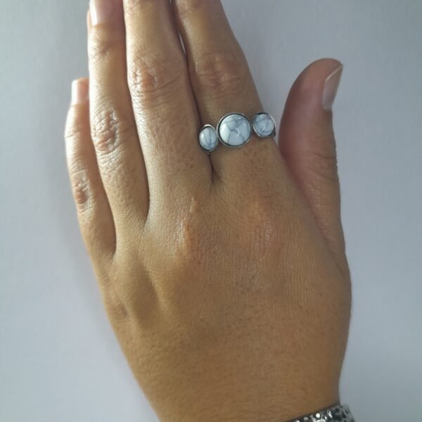 Anillo Indiara - Blanco