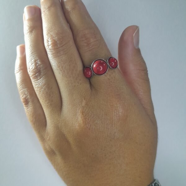 Anillo Indiara - Rojo