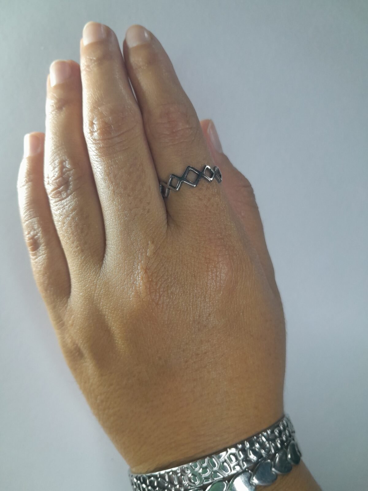 Anillo Rombo Continuo