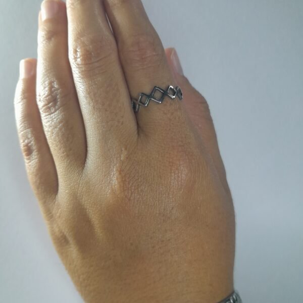 Anillo Rombo Continuo