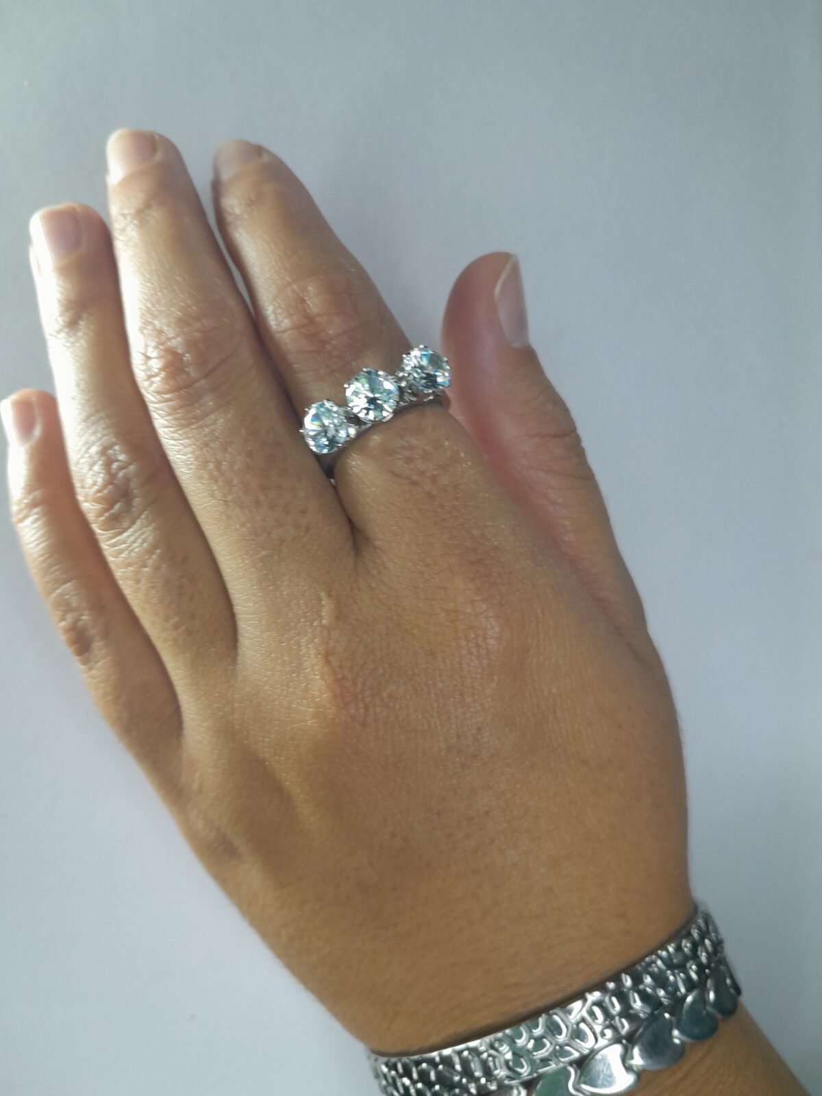 Anillo Triple Cubic - Tornasol