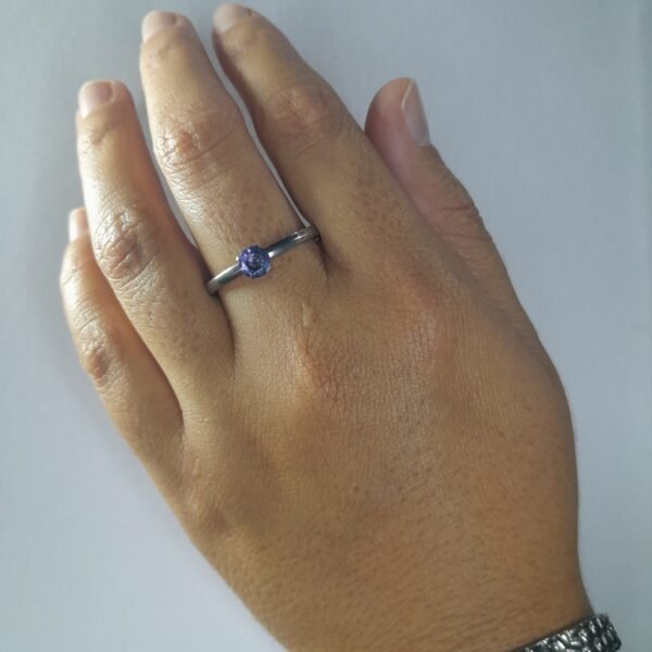Anillo Cintillo - Azul