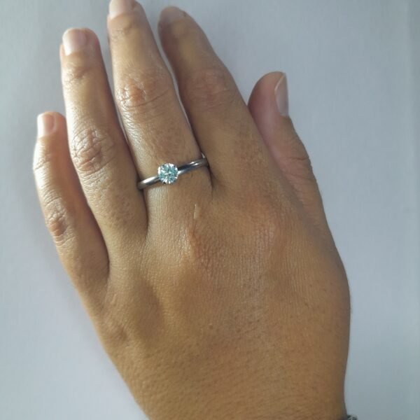 Anillo Cintillo Tornasol