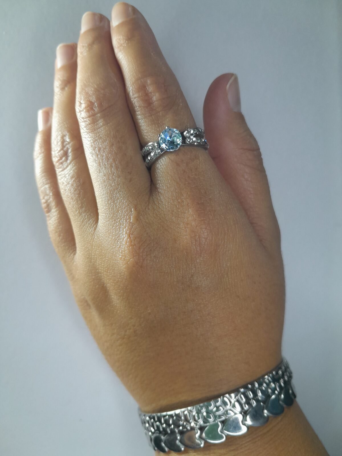 Anillo Aurora con Strass