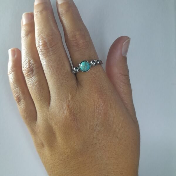 Anillo Alma - Verde Agua