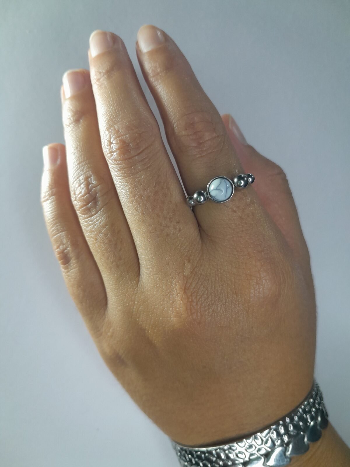 Anillo Alma - Blanco