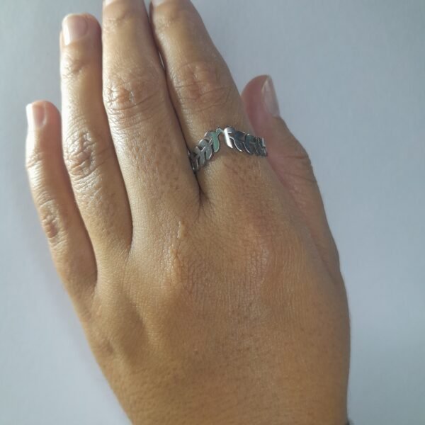 Anillo Laurel en V