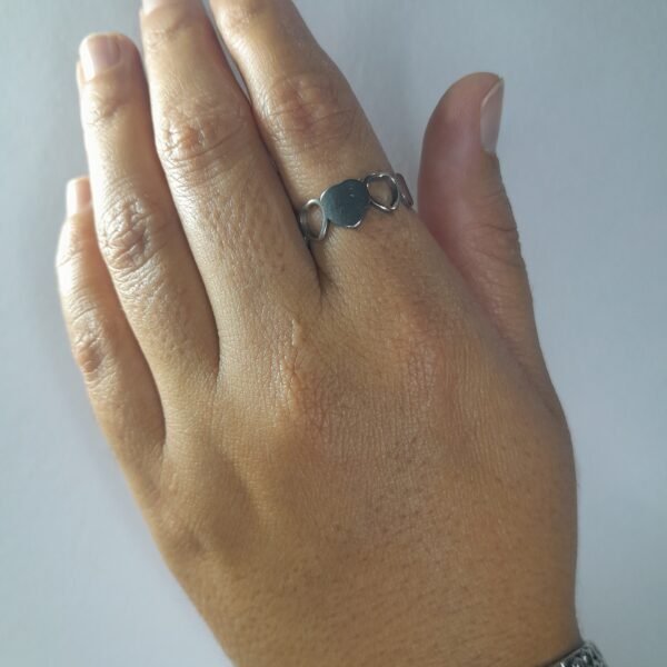 Anillo Corazones