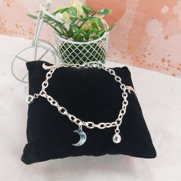 Pulsera Edem Con Bolitas + Luna