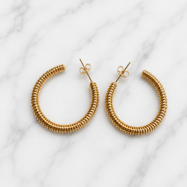 Argollas Dorado Lina