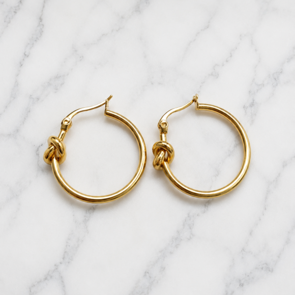 Argollas Dorado Doublé