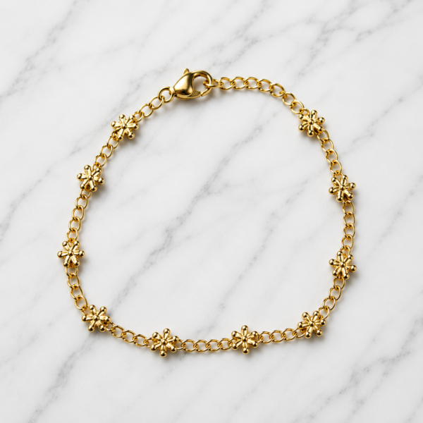Pulsera Dorada Fiore