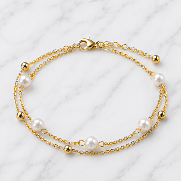 Pulsera Dorada Tiara