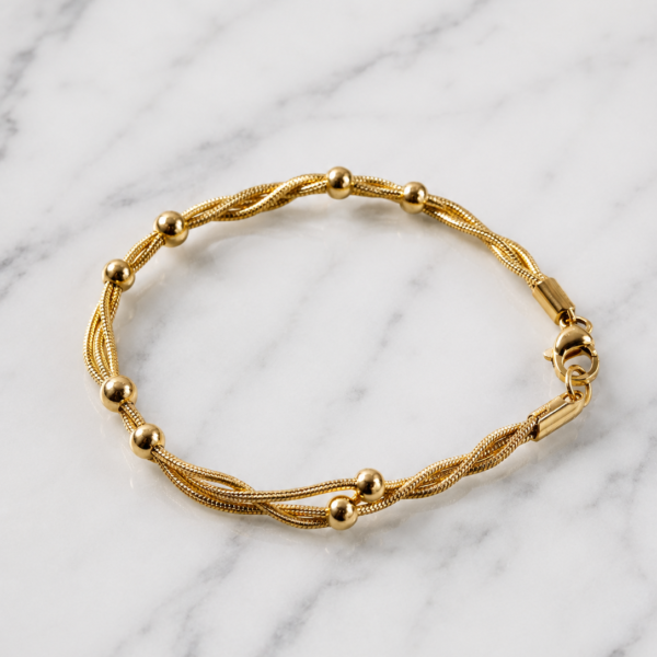 Pulsera Dorada Janila