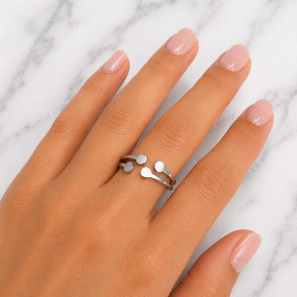 Anillo Cuatro circulitos