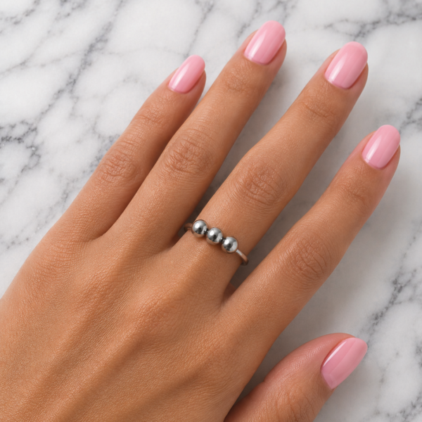 Anillo Tres Bolitas chicas
